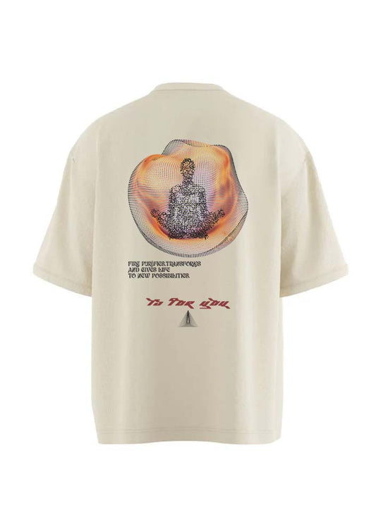 T- SHIRT OVERSIZE 4 ELEMENT FUEGO